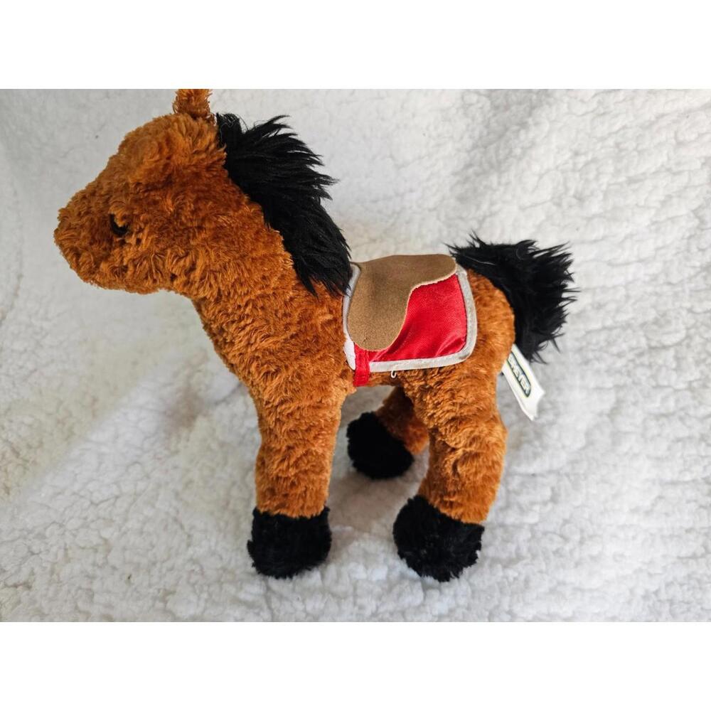 2003 Breyer Race Horse Seabiscuit #2 Plush Stuffed Animal Toy Brown 9" Movie - Picture 6 of 11